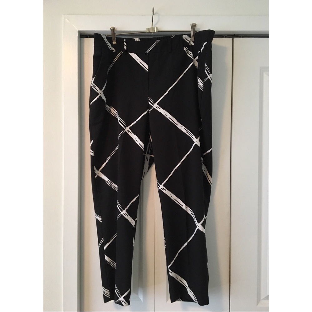Addition Elle Modern Print Pants Plus Size
